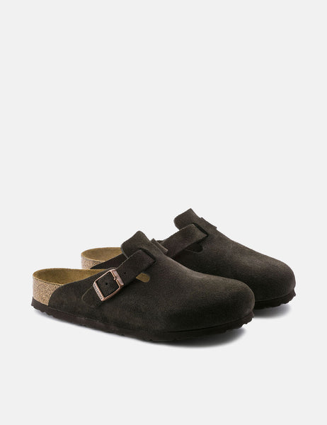 15時までのご注文で即日発送 BIRKENSTOCK BOSTON SOFT FOOTBED SUEDE