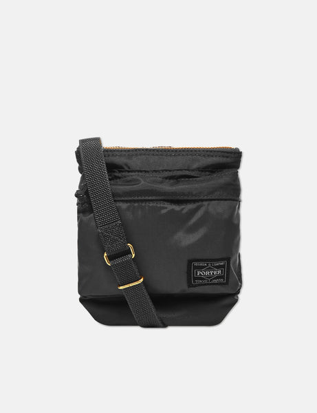 porter by yoshida force shoulder pouch (black) 855-05461-10 