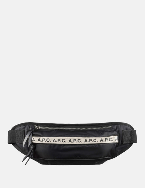 A.P.C. Banana Lucille Hip Bag Black-