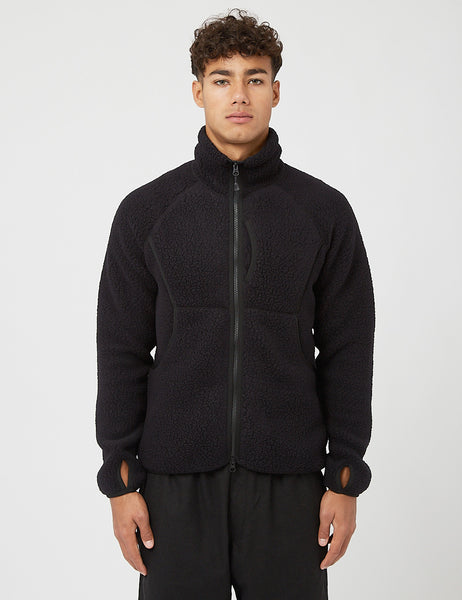 Snow Peak Thermal Boa Fleece Jacket - Black