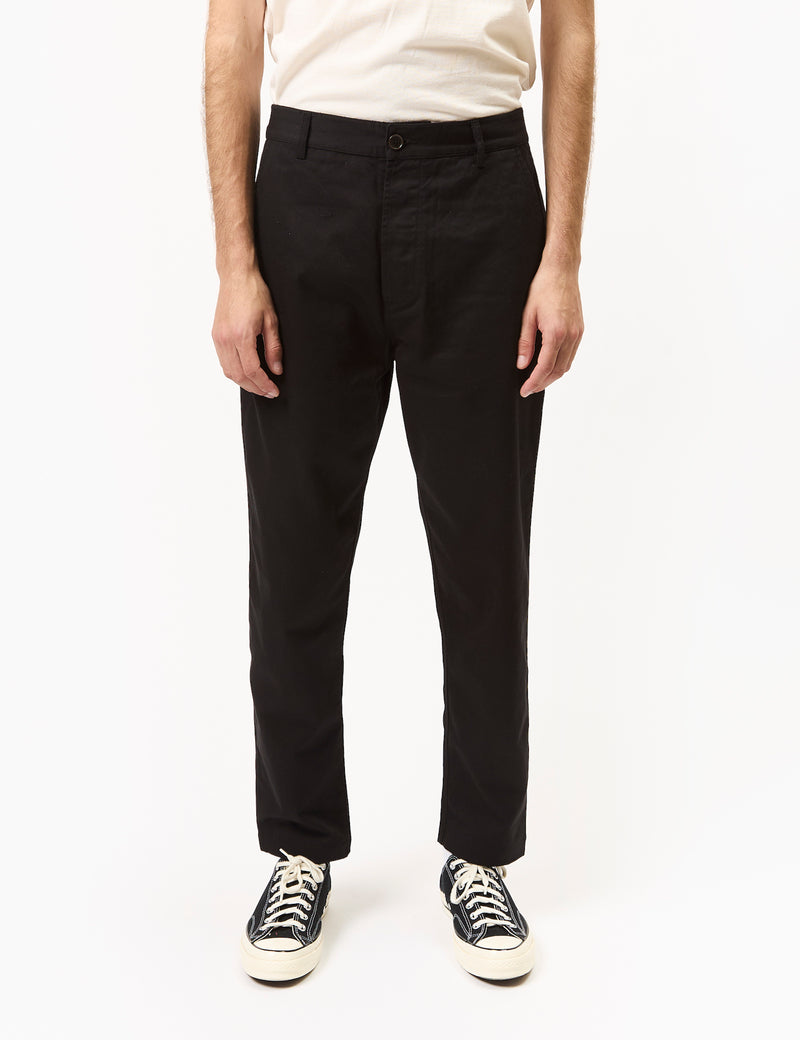 Universal Works Military Chino (Twill) - Black