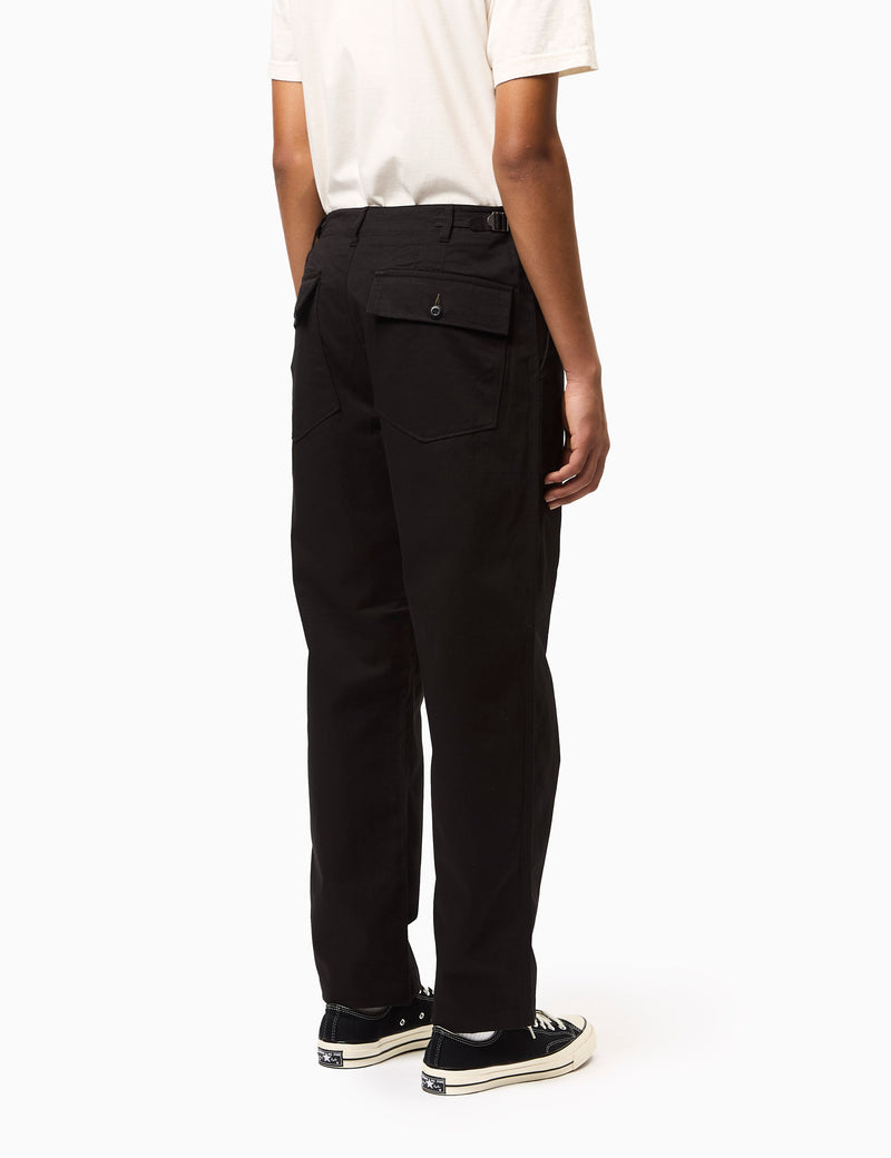 Universal Works Fatigue Pant (Twill) - Black