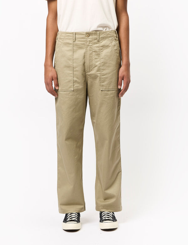 Universal Works Fatigue Pant (Twill) - Stone