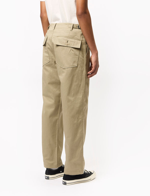 Universal Works Fatigue Pant (Twill) - Stone