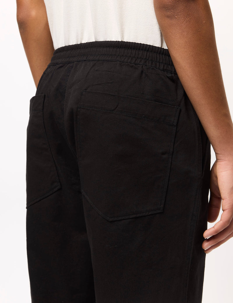 Universal Works Hi Water Trouser (Twill) - Black