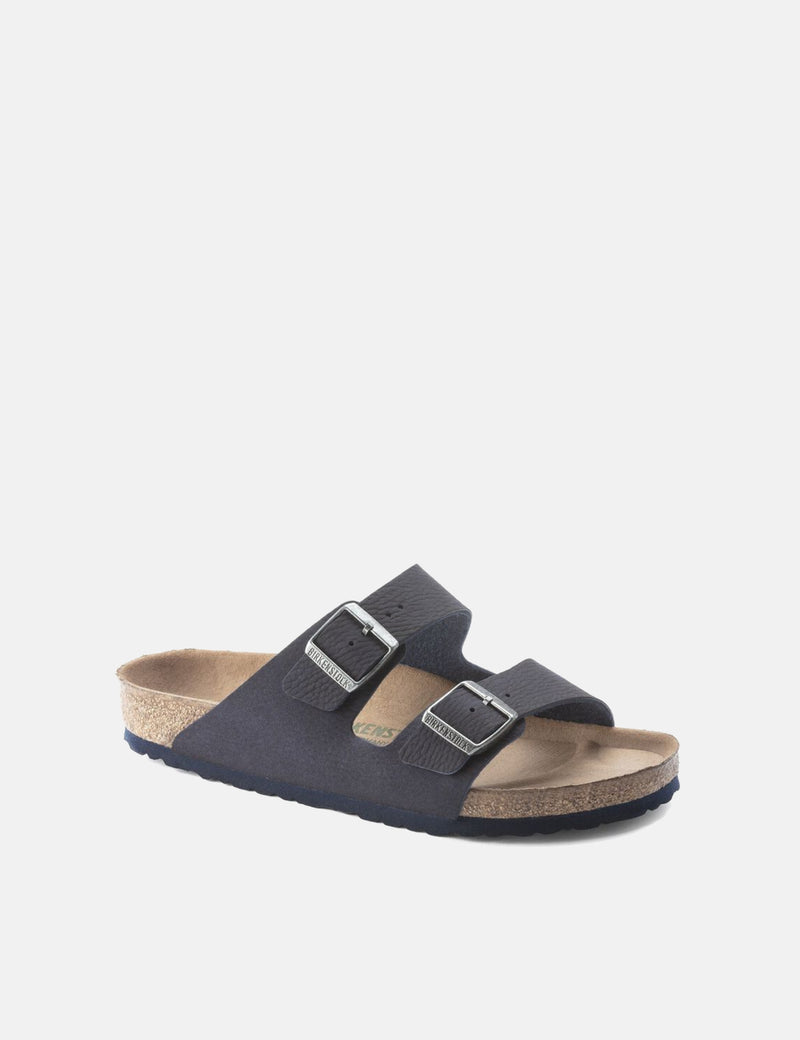 Birkenstock Arizona Vegan Sandals (Regular) - Indigo Blue