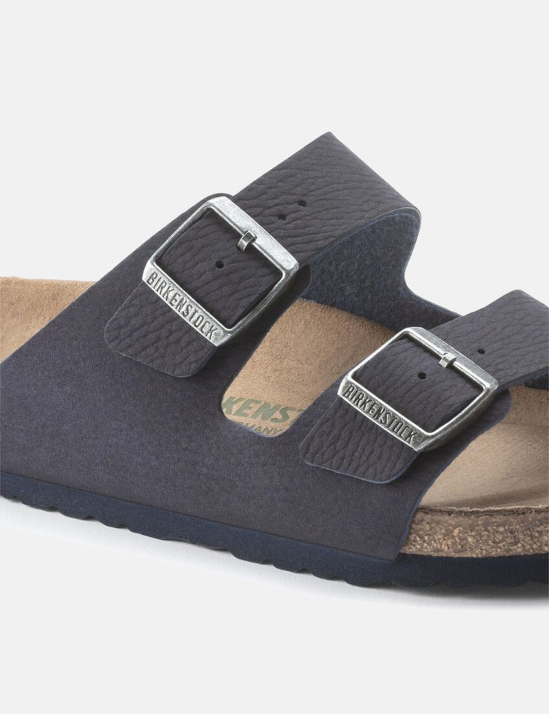 Birkenstock Arizona Vegan Sandals (Regular) - Indigo Blue