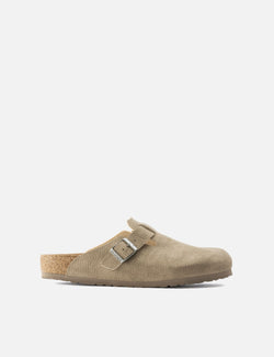 Birkenstock Boston Micro Fibre (Regular) - Desert Dust Gray Taupe