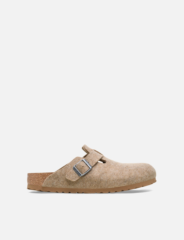 Birkenstock Women's Boston Clogs (Narrow) - Sandcastle