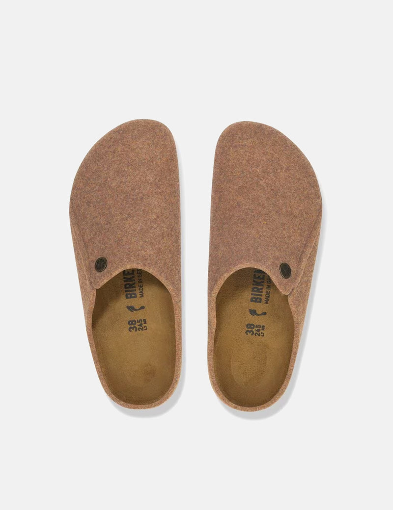 Birkenstock Zermatt Slippers - FE Toffee Melange