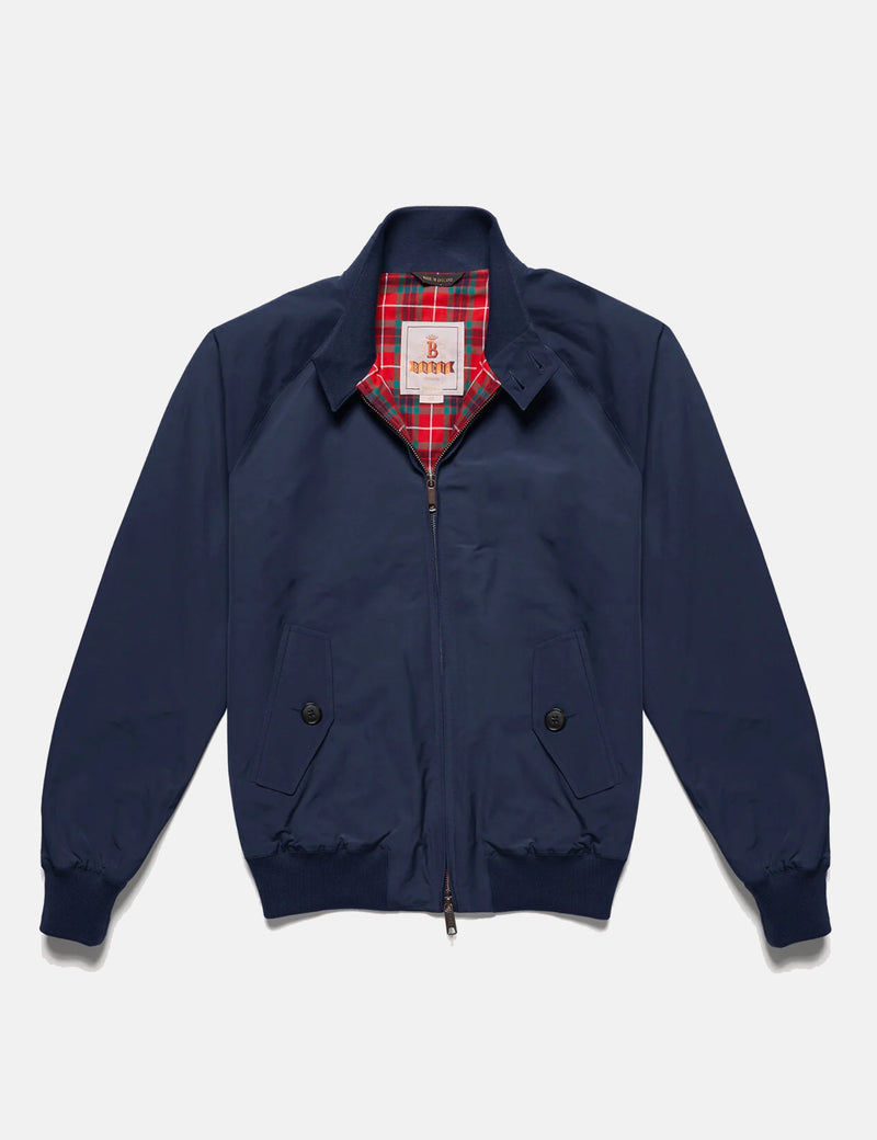 Baracuta G9 Harrington Jacket - Navy Blue