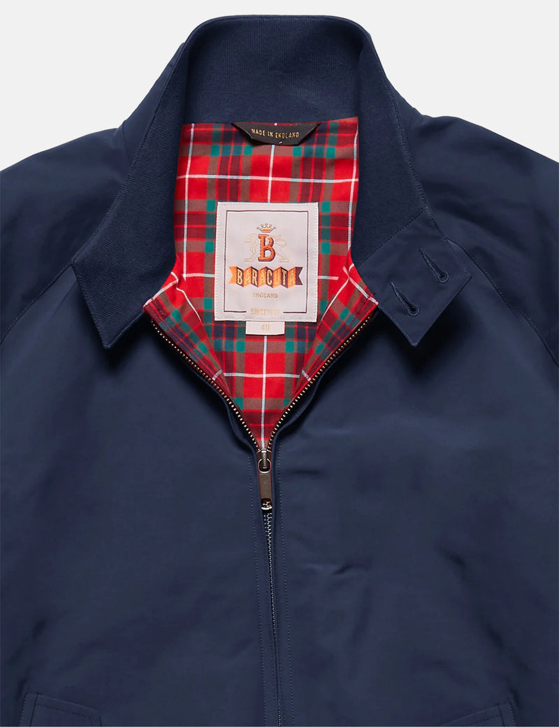 Baracuta G9 Harrington Jacket - Navy Blue