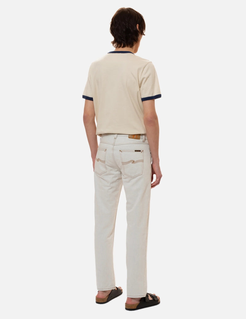 Nudie Jeans Gritty Jackson (Regular Fit) - Clay White