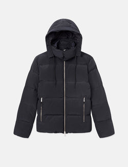 Wood Wood Ventus Tech Stripe Down Jacket - Black