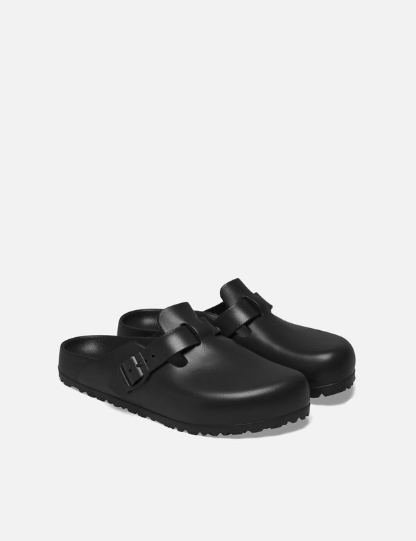 Birkenstock Women's Boston Clogs EVA (Narrow) - Black