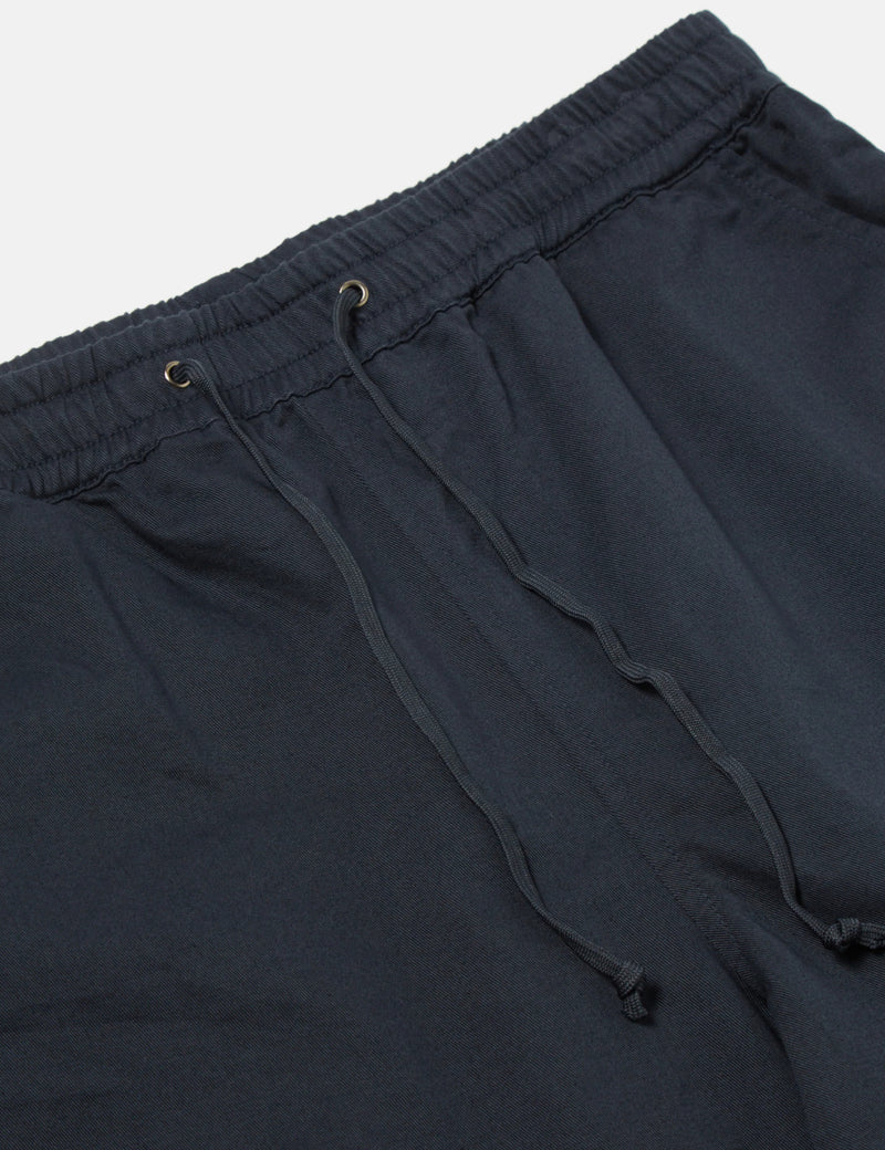 Universal Works Beach Shorts (Twill) - Navy Blue