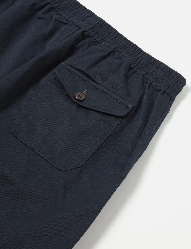 Universal Works Beach Shorts (Twill) - Navy Blue