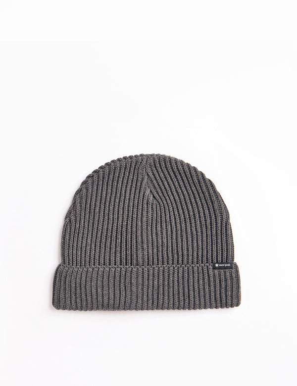 Snow Peak Pe/Co Beanie Hat - Grey