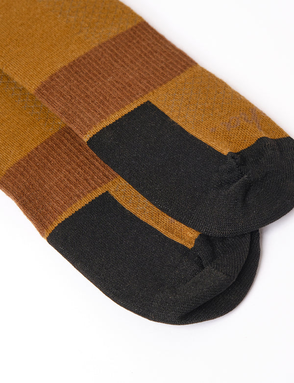 Rapha Trail Socks - Faded Gold/Brown