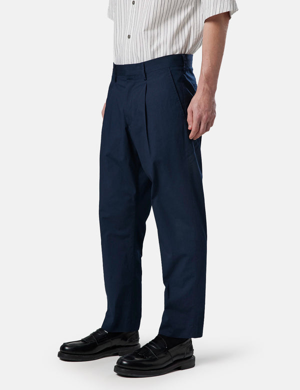 NN07 Bill Trousers (Regular) - Navy Blue