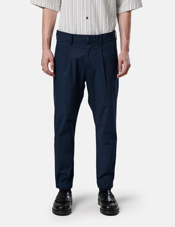 NN07 Bill Trousers (Regular) - Navy Blue