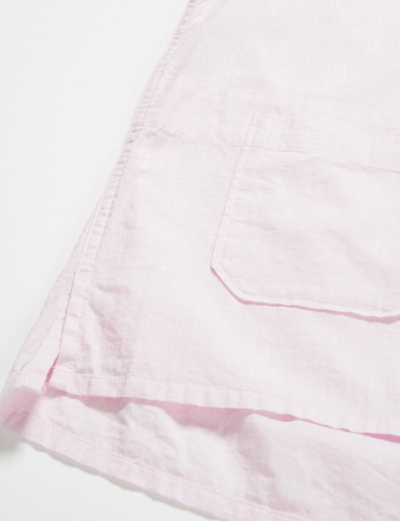 Engineered Garments Camp Shirt - Pink Cotton Handkerchief