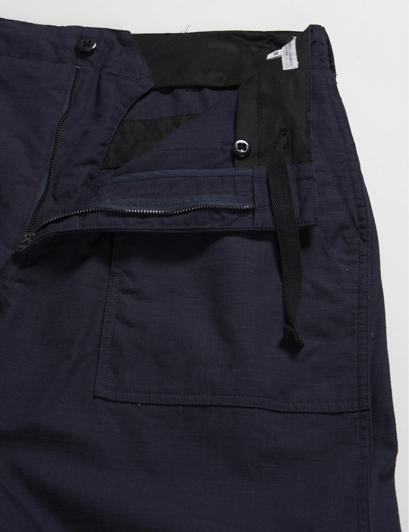 Engineered Garments Fatigue Pant - Dark Navy Cotton Ripstop