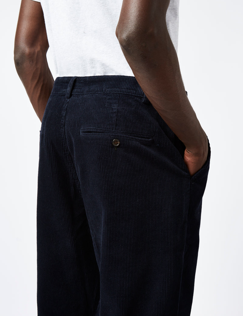 Universal Works Military Chino (Cord) - Navy Blue