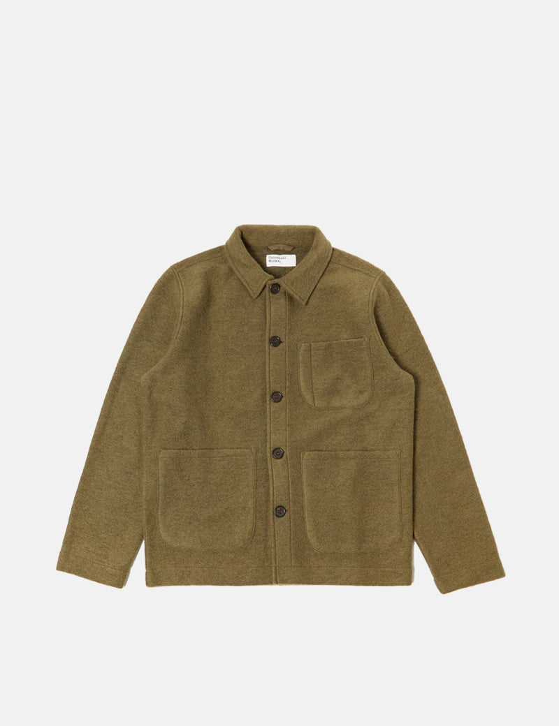 Universal Works Field Jacket (Wool) - Lovat Green I Article.