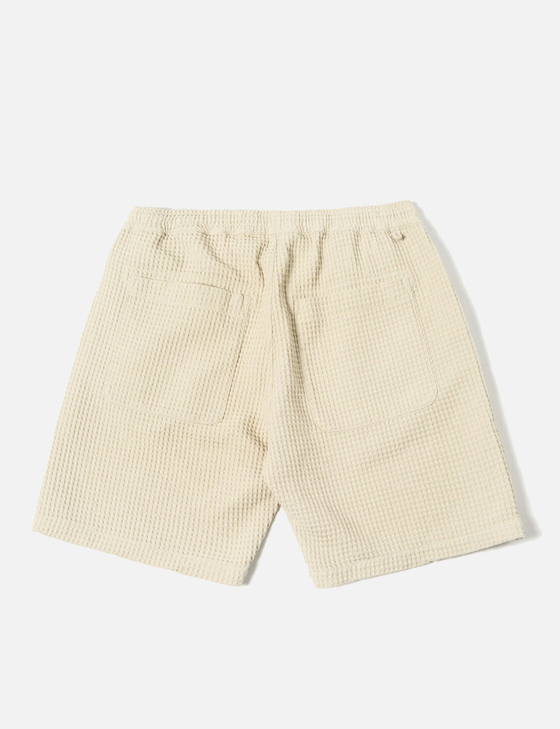 Universal Works Lumber Waffle Shorts - Driftwood