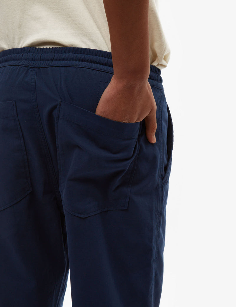 Universal Works Hi Water Trouser (Cotton) - Navy Blue