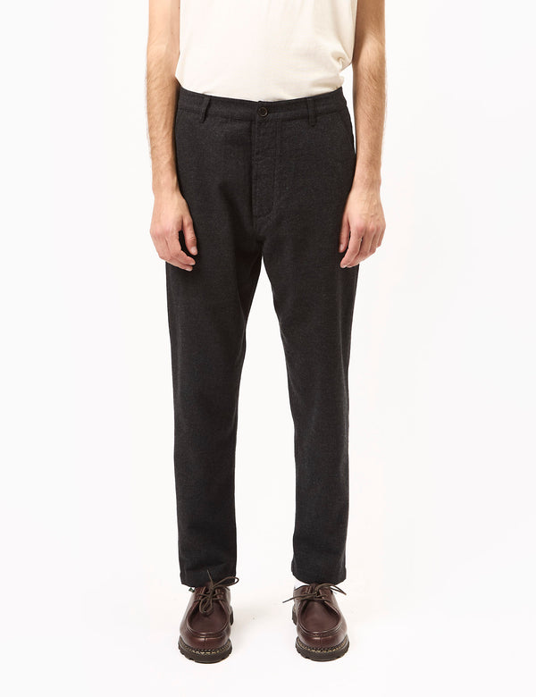 Universal Works Military Chino (Veta Cotton) - Charcoal Grey