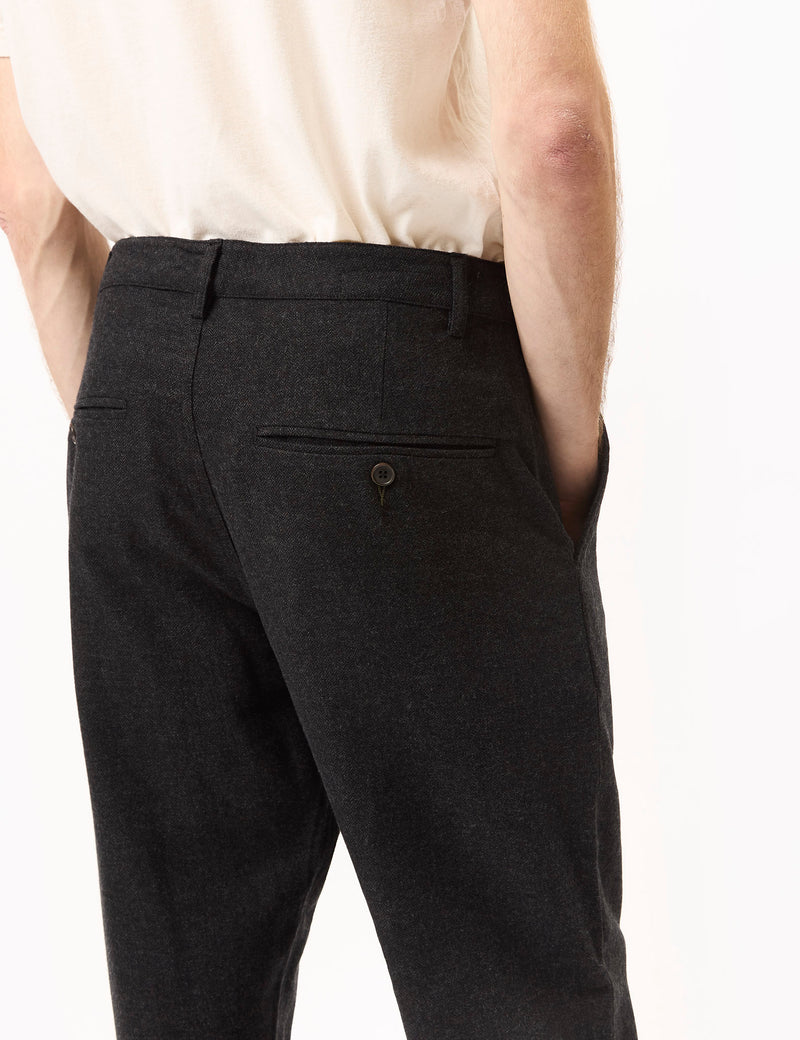 Universal Works Military Chino (Veta Cotton) - Charcoal Grey