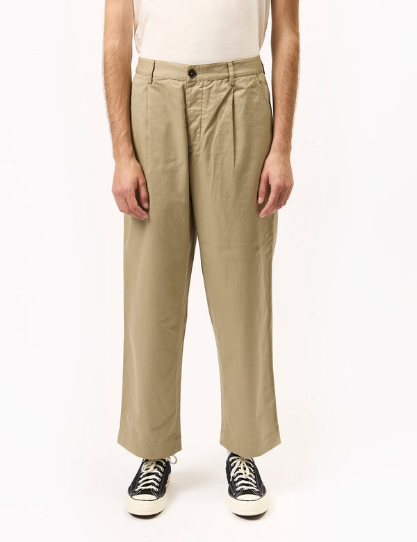 Universal Works Duke Pant (Twill) - Stone