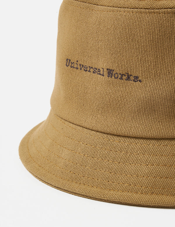 Universal Works Lewis Hat (Canvas) - Khaki