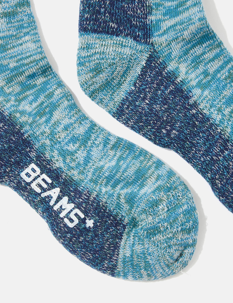 Beams Plus Outdoor Socks - Navy Blue