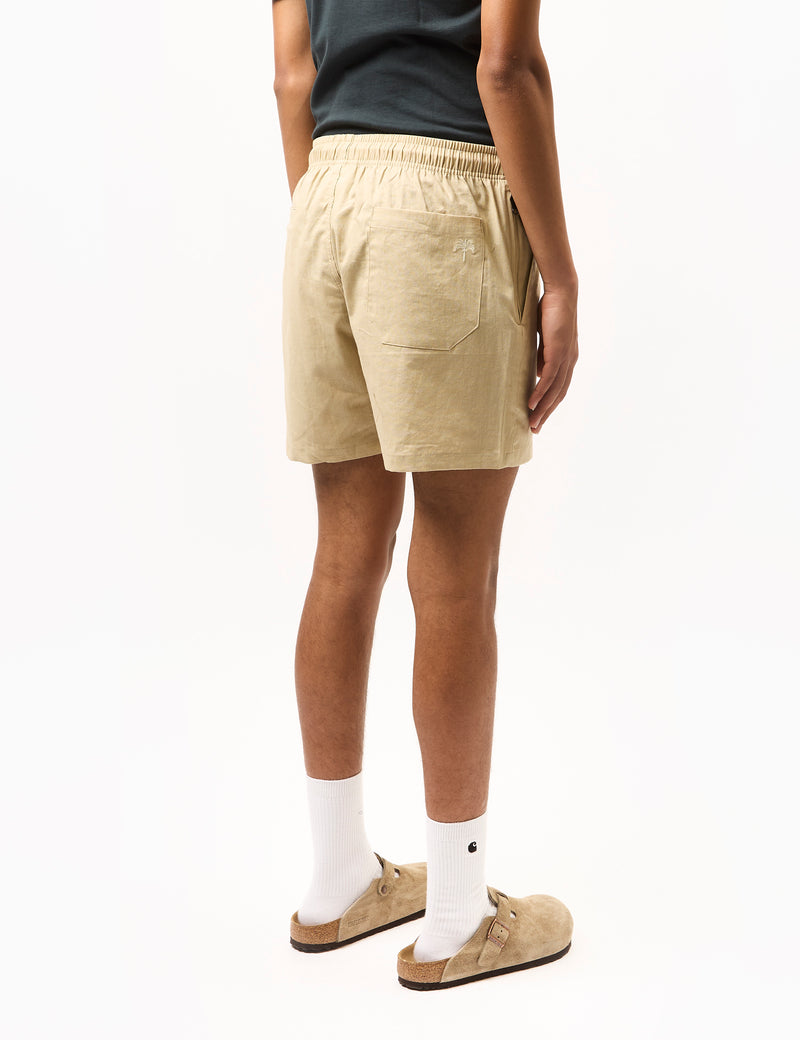 OAS Linen Shorts - Beige