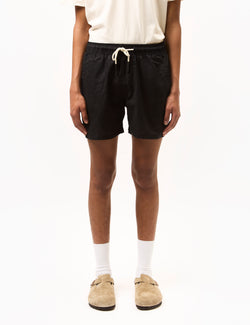 OAS Black Linen Shorts - Black