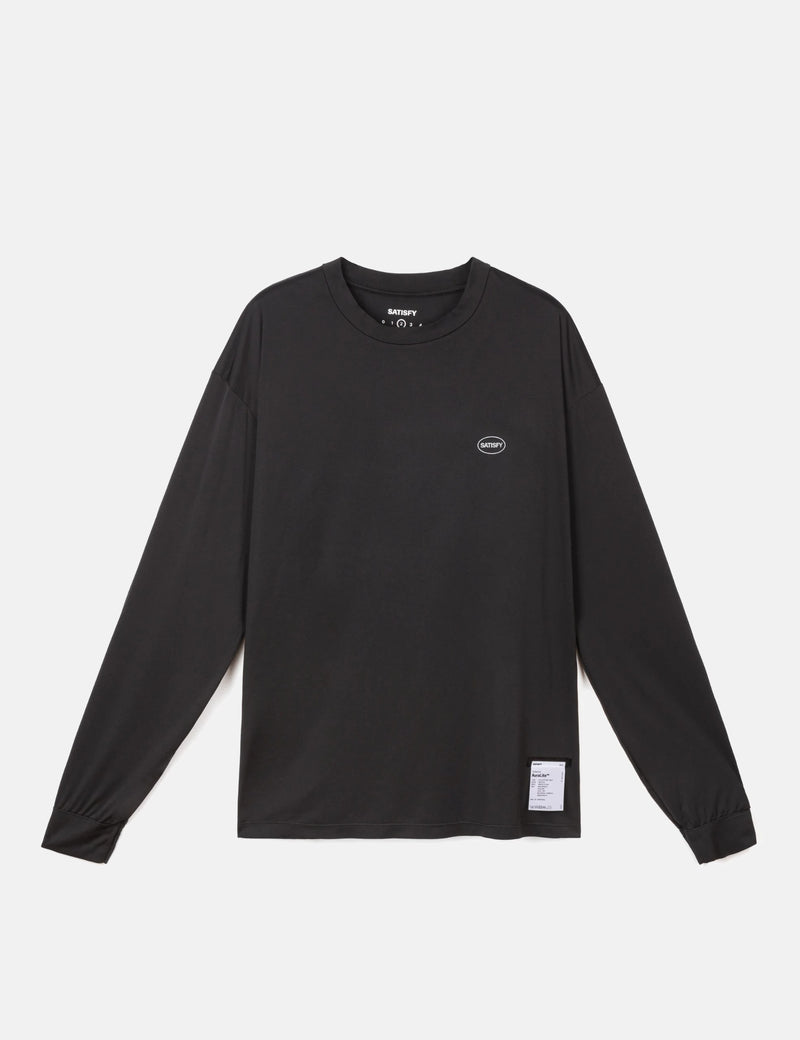 Satisfy AuraLite Long Tee - Black