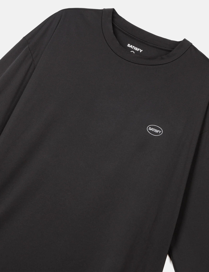 Satisfy AuraLite Long Tee - Black