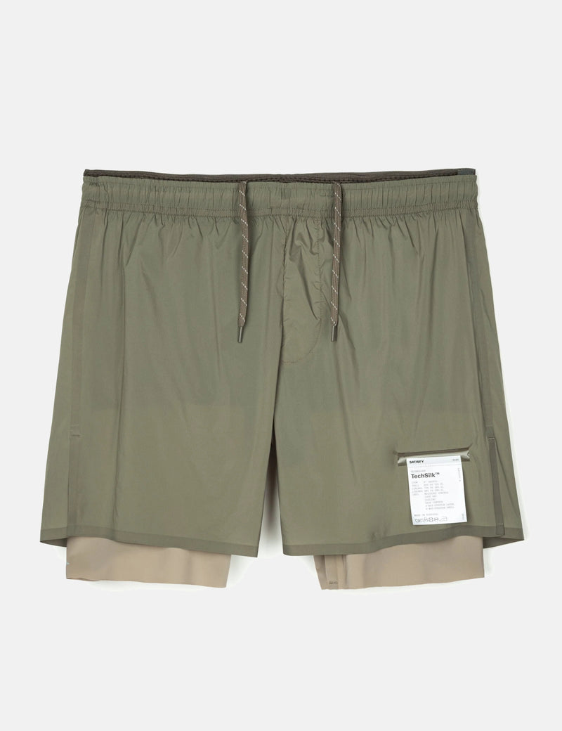 Satisfy TechSilk 8 Shorts - Vetiver