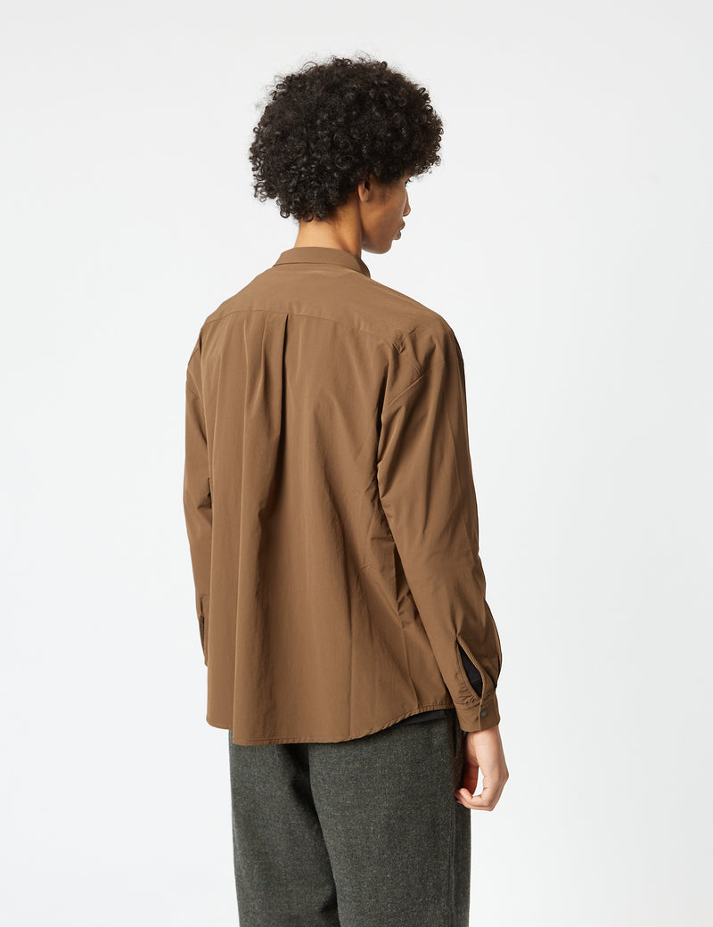 and Wander Lightweight Cloth Shirt - Brown