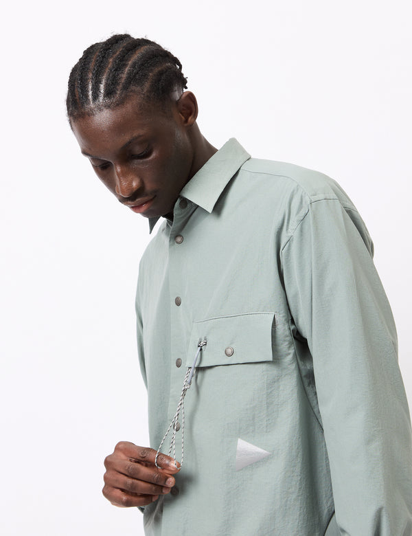 and Wander Dry Breathable Shirt - Blue Grey