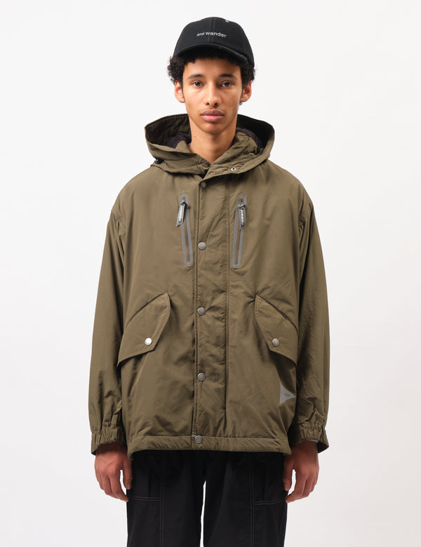 and Wander Fishtail Octa Coat - Khaki