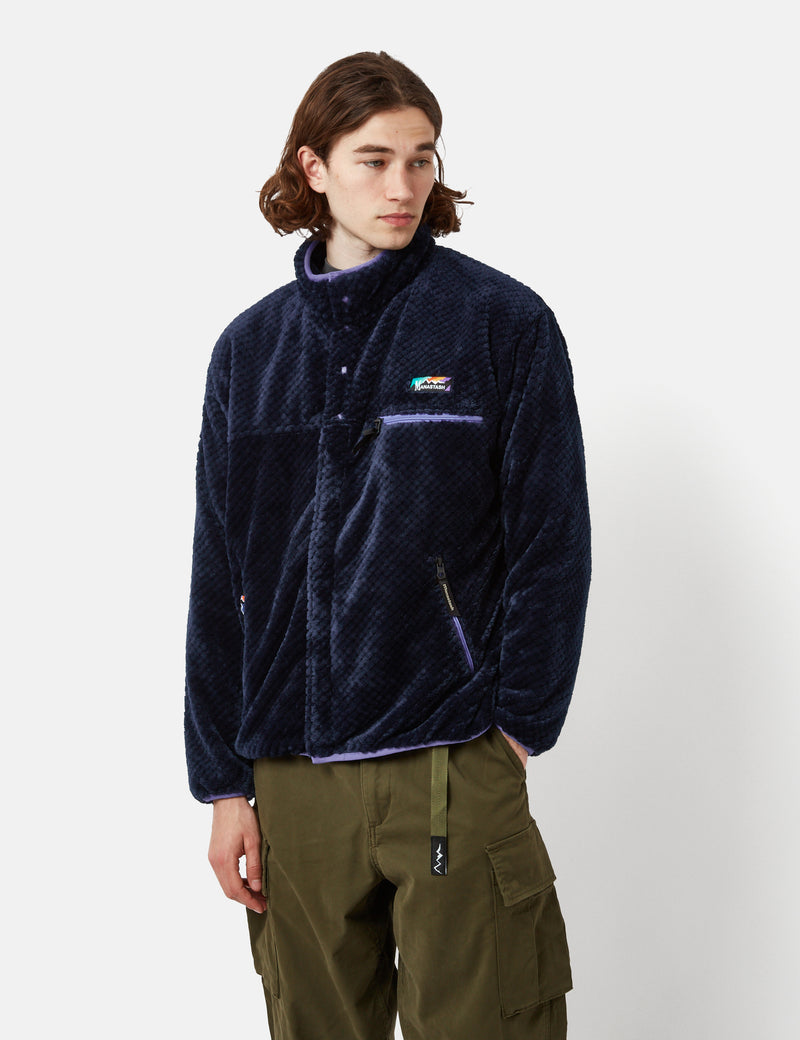 Manastash Poppy Thermal Fleece - Navy Blue