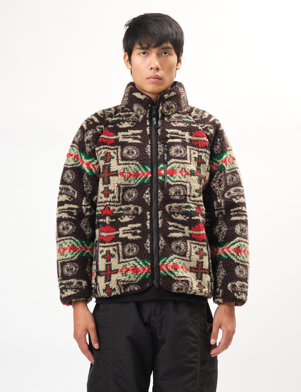 Manastash Chimayo Fleece Jacket - Brown