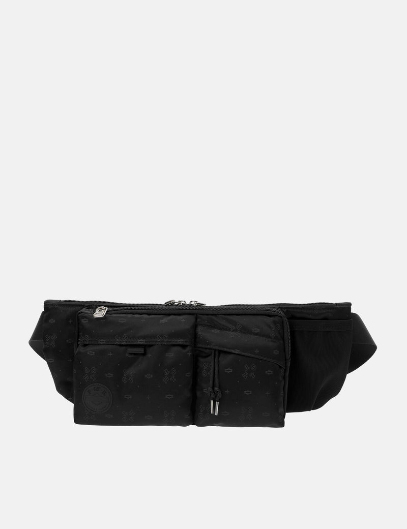 Porter Yoshida & Co Monogram Waist Bag - Black | Article.