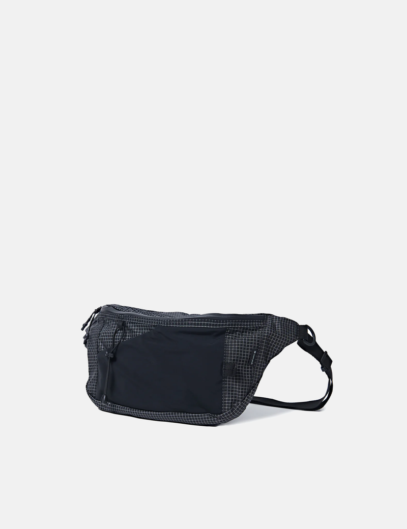 Snow Peak Transit Waist Bag - Black