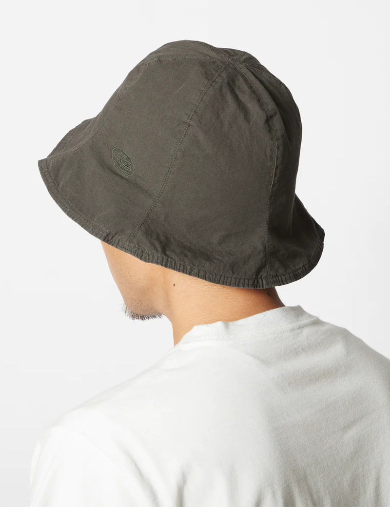 Snow Peak Natural-Dyed Hat (Recycled Cotton) - Dark Olive Green