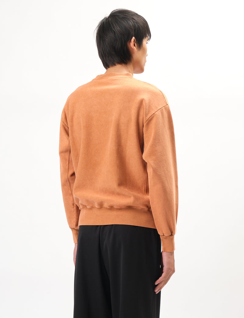 Aries Premium Aged Temple Sweatshirt - Caramel